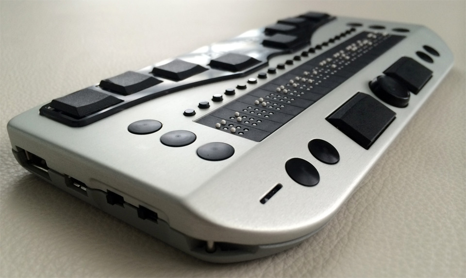 Photo of the Vario Ultra 40 Cell Braille Display for $2,995.00 USD - Flying Blind, LLC Online Store